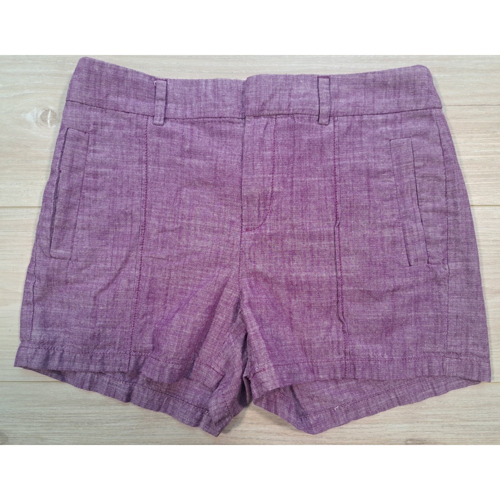 New Haven Supply Chino‎ Shorts Purple Cotton Slub Size 2 Style 73391